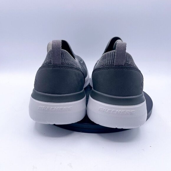 Skechers Mens 11.5 Lattimore Warner Slip On Shoes Gray Vegan Boat Shoes Loafers - Picture 3 of 9